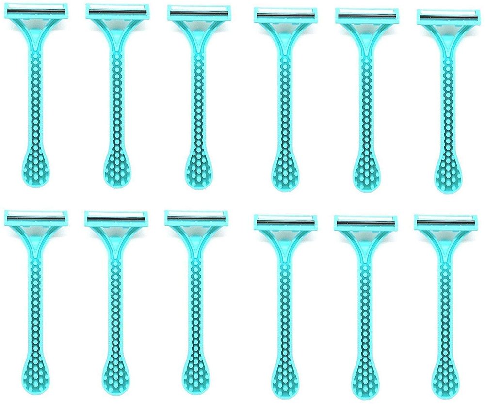 ZURITY Max Soft Care Razor Disposable Soft Care Shaving Razor Men and Women Max Travel Shaver Razor Blades Face Care Underarm Body Hair Removal (Multi color) (Set of 12)