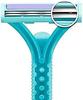 ZURITY Max Soft Care Razor Disposable Soft Care Shaving Razor Men and Women Max Travel Shaver Razor Blades Face Care Underarm Body Hair Removal (Multi color) (Set of 12) view 2