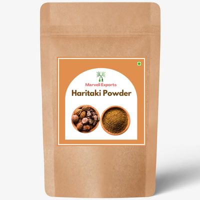 Marvell Exports | Haritaki Powder | No Added Preservatives | Free Spoon (55 Gram)