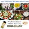 Forgotten Flavours - Flavoured Pahadi Salt - Garlic Jeera ( Lehsuni Namak ) | Semi-Dry Himalayan Mixed Salts | Authentic Pahadi Pisyun Loon | 80 gms | Salad Seasoning | chaas / buttermilk masala | Handgrounded | No Preservatives | Pack of 1 view 2
