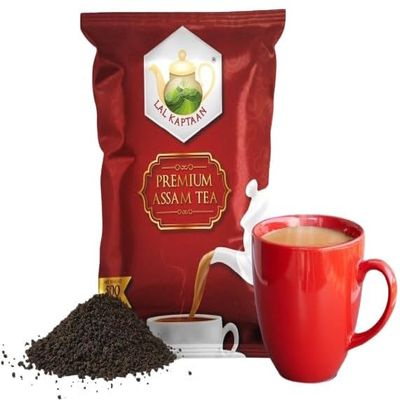 250gm Premium Assam Tea Dust | Premium Tea | Kadak Chai | Black Tea | Assam Tea | Strong & Aromatic Chai - Pack of 1