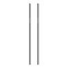 ERZA Metal Straws Stainless Steel Straws 10.5" Drinking Straws Reusable, Perfect for Cocktail, for Yeti, Trail, Tumblers, Bars, moothies, Milkshakes, Juice, Tea (2 Straight Straw) view 1