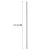 ERZA Metal Straws Stainless Steel Straws 10.5" Drinking Straws Reusable, Perfect for Cocktail, for Yeti, Trail, Tumblers, Bars, moothies, Milkshakes, Juice, Tea (2 Straight Straw) view 2