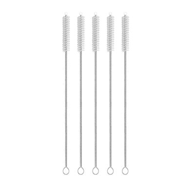 ERZA Straw Cleaner Brush Set, 5-Piece Long Cleaning Brush for Straws on Tumbler, Water Bottle, Sippy Cup, and Pipes, Tubes or Hummingbird Feeders