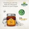 ARYAVRAT NATURALS - Raw Organic Honey 250g Glass Jar | National & Unprocessed Honey | Original Multiflora Honey | 100% Pure Honey & Natural Immunity Booster - Unprocessed & Healthy view 3