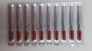 NMD Nexus Medodent Dental barbed broaches (21MM, 3-Red)