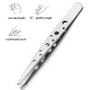 KIRA Professional Tweezer For Eyebrow Shaping, Ingrown Hair Removal, Eyebrow Grooming, First Aid, and Nose Hair Removal (Tweezer With Hole) (Black) view 4