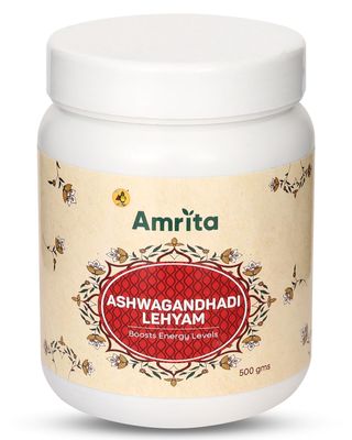 Amrita Ashwagandhadi Lehyam | 500g | Rejuvenator & Revitalizer | Immunity Booster | Herbal Jam
