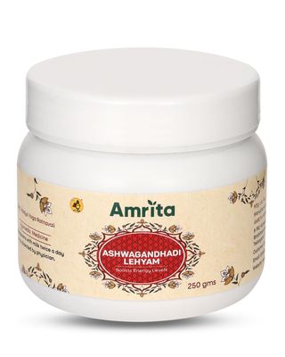 Amrita Ashwagandhadi Lehyam | 250g | Rejuvenator & Revitalizer | Immunity Booster | Herbal Jam
