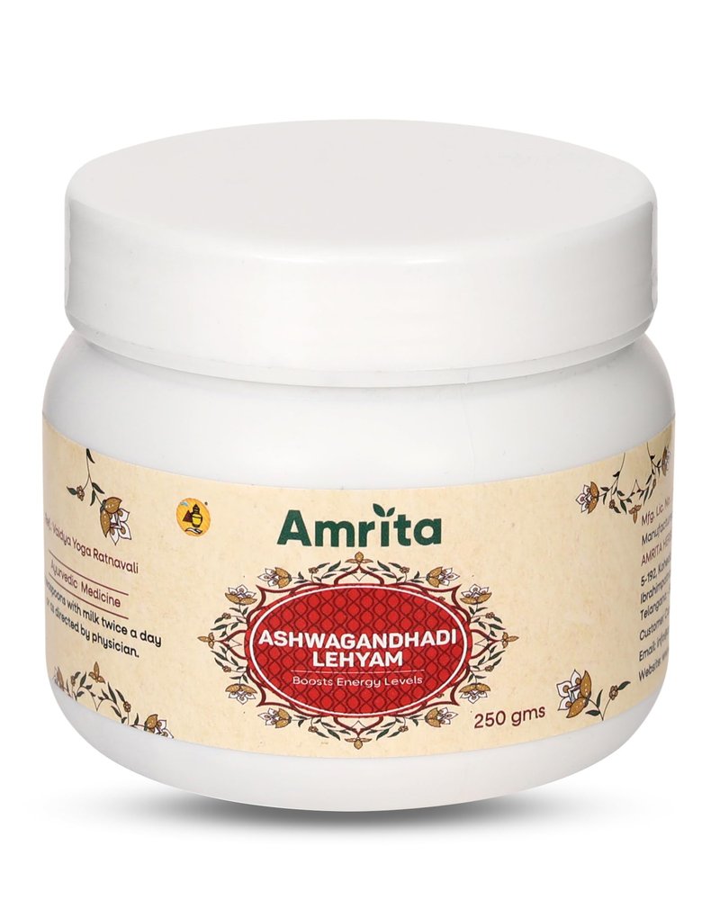 Amrita Ashwagandhadi Lehyam | 250g | Rejuvenator & Revitalizer | Immunity Booster | Herbal Jam