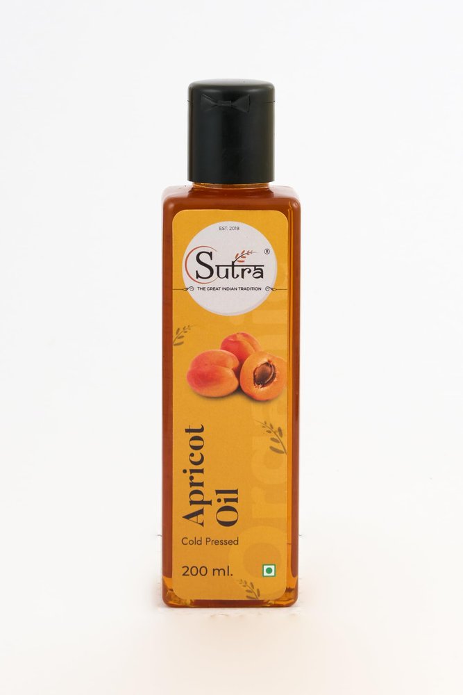 SUTRA Apricot Oil 200ml|khubani ka tel|Natural Extraction Oil|Sutra Cold Pressed Oil