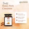 AL MASNOON Cinnamon Honey/Honey With Cinnamon/Infused Honey / 100% Natural/Pure & Unprocessed 300g (Pack of 1) view 2