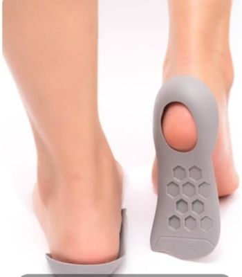 ZONVER Feet Protector Arch Support Insoles Fits for Flat Feet & Plantar Fasciitis Orthotic Arch Pads for Women and Men, High Cushion Insert, One Size Fits All