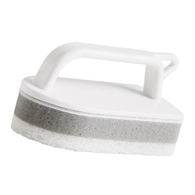 Kitchen Cleaning Sponge Hand Held Pool Scrub Brush Cleaning Heavy Duty Washing Scrubbing Scouring Pad Brush for Kitchen Tile