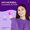 AZAH Menstrual Cup Wash 100 ml | Plant-Based Cleansing Agents | pH Balanced | Clinically Tested | Maintains Cup Hygiene | Anti-Microbial, Removes Blood Stains view 2