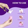 AZAH Menstrual Cup Wash 100 ml | Plant-Based Cleansing Agents | pH Balanced | Clinically Tested | Maintains Cup Hygiene | Anti-Microbial, Removes Blood Stains view 3