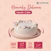 FlowerAura Delicious Silky Smooth Fresh Elegant Yummy Vanilla Cake For Gifting As Birthday Cake, Anniversary Cake, Valentine's Day Cake, Mother's Day Cake & Farewell Cake (Same Day Delivery) (1Kg) view 4