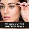 Black Slant Tip Plucker Tweezer Blackhead Removal, Facial Hair Removal Beauty Tool for Men and Women Combo Set of 2 view 3