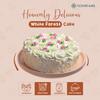 FlowerAura Delicious Silky Smooth Fresh Floral Delight Yummy White Forest Cake For Gifting As Birthday Cake, Anniversary Cake, Valentine's Day Cake, Mother's Day Cake (Same Day Delivery) (1Kg) view 4