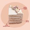FlowerAura Delicious Silky Smooth Fresh Elegant Yummy Vanilla Cake For Gifting As Birthday Cake, Anniversary Cake, Valentine's Day Cake, Mother's Day Cake & Farewell Cake (Same Day Delivery) (2Kg) view 2