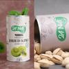 24 Nuts Hand Picked Jumbo Size Dried Kiwi & California Roasted and Salted Pistachios Combo Pack 500gm (250g X 2) view 1