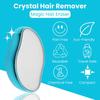 TRU Crystal Hair Remover for Women and Men, Painless Hair Eraser with Epilator Nano Glass Technology Suppresses Hair Growth Speed Reusable Hair Removal Stone for Smooth Skin Exfoliation (Random Color) view 2
