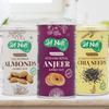 24 Nuts Hand Picked Jumbo Size Afghani Anjeer Figs And California Almonds And Premium Raw Chia Seeds Combo Pack of 750 gm (250gx3) view 1