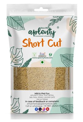 Aplenty Roasted Short Cut Vermicelli - 400g | Traditional Sevai/Seviyan/Sewai/Semiya For Kheer or Upma
