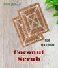 Eco Gree Natural Coconut Coir Dish Wash Scrubber Plastic Free Multi-Purpose Dishwashing and Cleaning Pad for Home Kitchens (Pack of 3) view 3