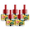 Happy Nights Orange Mosquito Repellent Liquid Refill, Mamas Choice Orange Repellent, 45ml Oil based Mosquito Repellent | Prevent from Mosquito | The Best & Natural Mosquito Repellent for Babies| Liquid Mosquito Refill Pack of 5 - FORMULATION 4X view 1