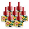 Happy Nights Orange Mosquito Repellent Liquid Refill, Mamas Choice Orange Repellent, 45ml Oil based Mosquito Repellent | Prevent from Mosquito | The Best & Natural Mosquito Repellent for Babies| Liquid Mosquito Refill Pack of 7 - FORMULATION 4X view 1