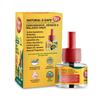Happy Nights Orange Mosquito Repellent Liquid Refill, Mamas Choice Orange Repellent, 45ml Oil based Mosquito Repellent | Prevent from Mosquito | The Best & Natural Mosquito Repellent for Babies| Liquid Mosquito Refill Pack of 7 - FORMULATION 4X view 2