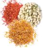 A D Food & Herbs Combo of Dried Jasmine/Safflower/Marigold Flower Petals Aromatic Edible for Homemade Lattes, Tea Blends, Bath Salts, Gifts, Crafts each pack (150 Gms) (150 Gms) view 1