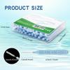 GLI-Smile Slim Interdental Brushes, Orthodontic Brushes for Braces, Oral Dental Hygiene Flosser Cleaning Tool for Deep Cleaner 0.7-0.8mm Medium/Large Gaps 32PCS view 2
