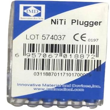 DENTAL TOOL NITI PLUGGER FILE (21MM, 45-80)