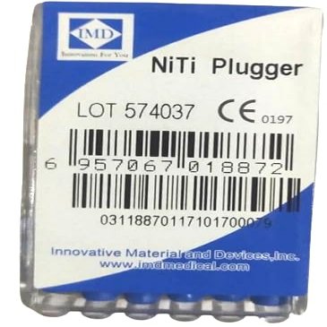 DENTAL TOOL NITI PLUGGER FILE (21MM, 45-80)