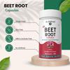Beet Root Capsules 500mg | Natural Beet Root Concentrated 10:1 Extract Powder (Beta vulgaris) | 100% Pure, Non-GMO & Gluten Free Formula | Extra Strength Herbal Supplement - 120 Count view 3