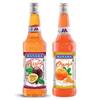 Manama Passion Fruit Syrup and Orange Syrup, 750ML Each, Mixer for Mocktails, Cocktails, Drinks, Juices, Beverages, Pack of 2 view 1