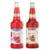 Manama Raspberry Syrup and Strawberry Syrup, 750ML Each, Mixer for Mocktails, Cocktails, Drinks, Juices, Beverages, Pack of 2 view 1