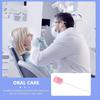 MJ Talk Tools 300 Pcs Oral Swabs-Unflavored & Sterile Disposable Dental Swabsticks for Mouth Cleaning- Individually Wrapped (Dental Pink) view 3