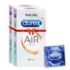 Durex Air Condoms For Men - 10 Count (Pack Of 2) |Suitable For Use With Lubes & Toys & Extra Dotted Condoms For Men - 10 Count view 2