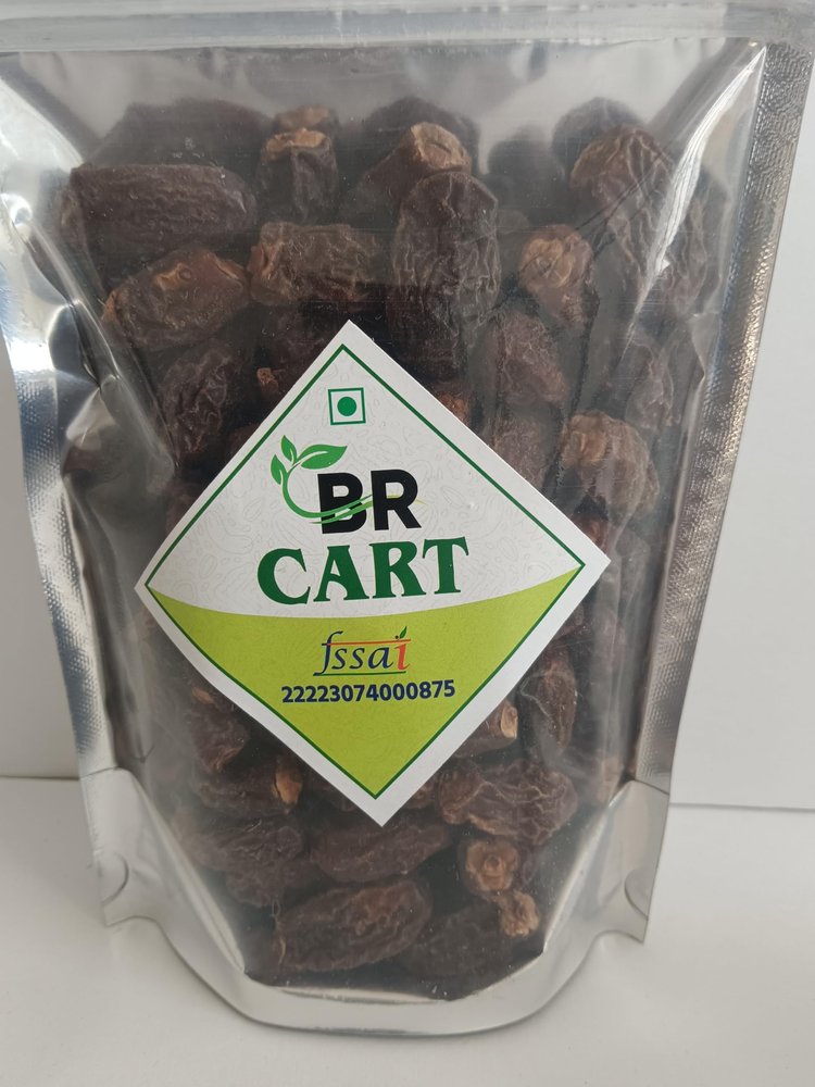 BR CART Organic Black Dried Daates | Kala Sukha Khajoor | Kali Kharak Dried Datees | Dry Chuhara Khajur Dates with Seeds Dry Fruit Regular Dates Pack Of 1. (3 KG)