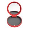 Dentosmile Aligner Case with Mirror and Silicone layer - Compatible with Invisalign, Smile Direct, and Other Aligners, Retainers, and Mouth Guards in Red Color (1) view 1