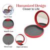 Dentosmile Aligner Case with Mirror and Silicone layer - Compatible with Invisalign, Smile Direct, and Other Aligners, Retainers, and Mouth Guards in Red Color (1) view 2