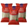 Jvapa Rice Vermicelli (Long Thin Noodles) |Naturally Gluten Free | Cholesterol Free | Naturally Fat Free | Made with 100% Rice -750 gm (250g x Pack of 3) view 1