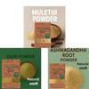 Natural Organic Herbal Health Care Combo -Ashwagandha- Giloy-Mulethi Powder -450g Pack of 3 Each 150g -Natural ingredients-No Mixing-Ayurvedic- view 2