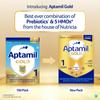 Aptamil Gold Infant Formula Milk Powder for Babies - Stage 1 (Upto 6 Months) - with 5 HMOs, Prebiotics and DHA - 1.2 kgs - Large Pack view 2