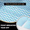 DALUCI Reusable Kitchen Towel Roll Wipes  Super Absorbent Cleaning Cloth | Washable Kitchen Roll & Tissue Paper Roll for Home & Kitchen | Multipurpose Cleaning Accessories (1 Roll, 80 Pulls) view 4