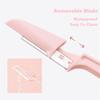 KIRA Folding Eyebrow Razor With Micro-Guard Blade Used For Face Dermaplane Razors, Shaver, Facial Hair Removal And Multipurpose Dermaplaning Tool For Exfoliating For Men & Women (Pack OF 3) view 3
