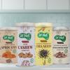 24 Nuts Premium Jumbo SIze Turkish Dried Apricots, Cashew W180, Raw Chia Seeds, Exotics Sunflower Seeds Combo Pack of 1kg (250gm x4) view 1